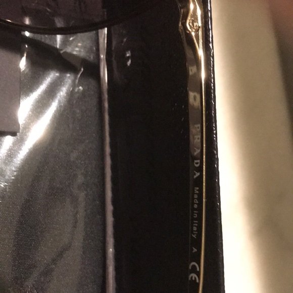 PRADA SPR 63T VIY-6X1 GOLD SUNGLASSES SPR63T 55-19 - Picture 2 of 8